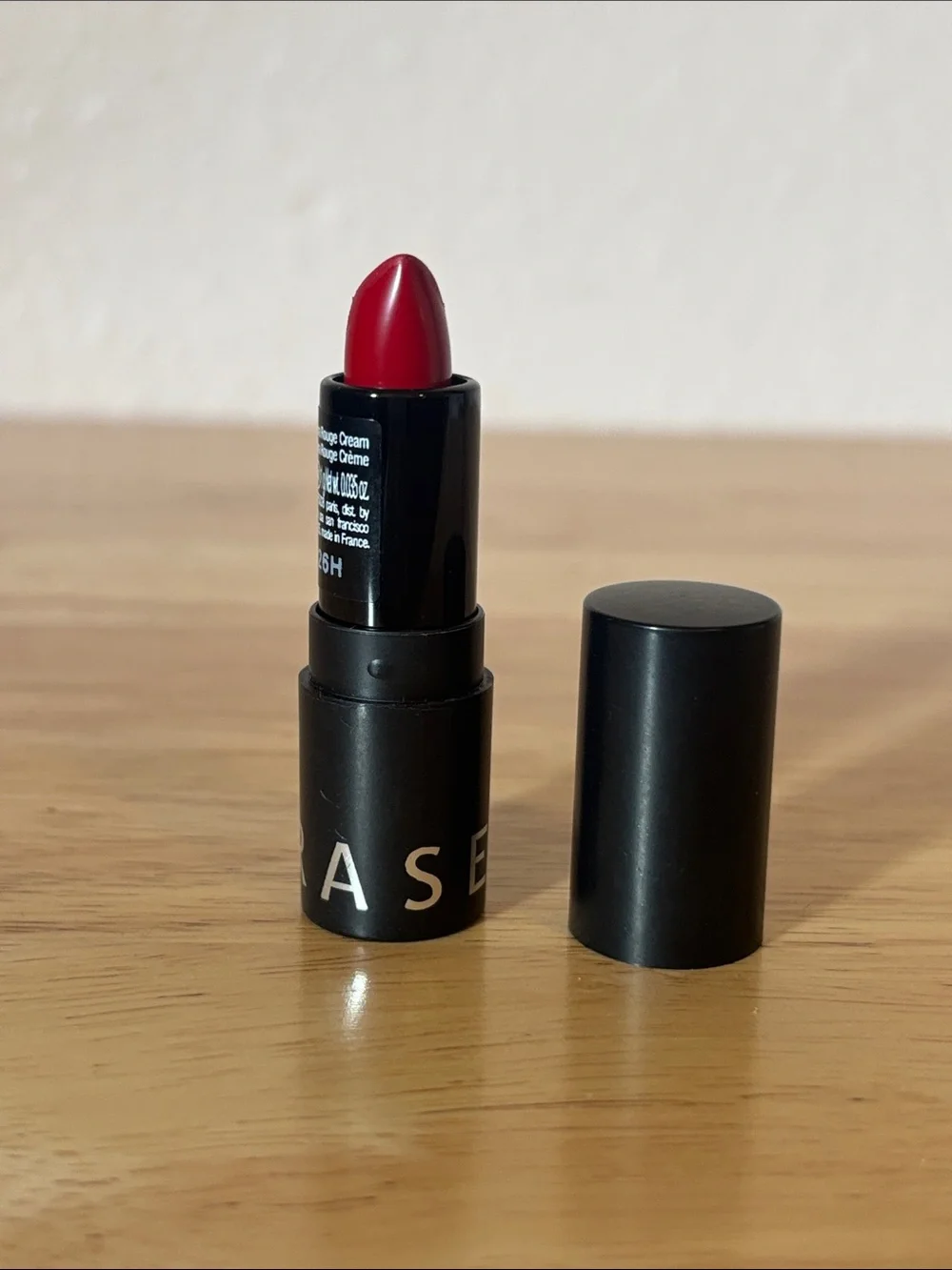 Sephora Rouge Cream Lipstick in shade R04 Red, Mini Size